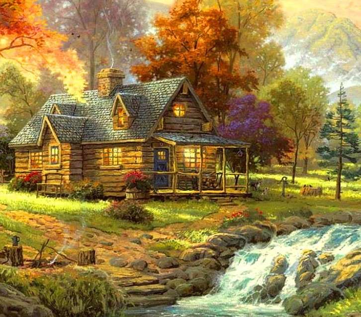 House by the stream online puzzle