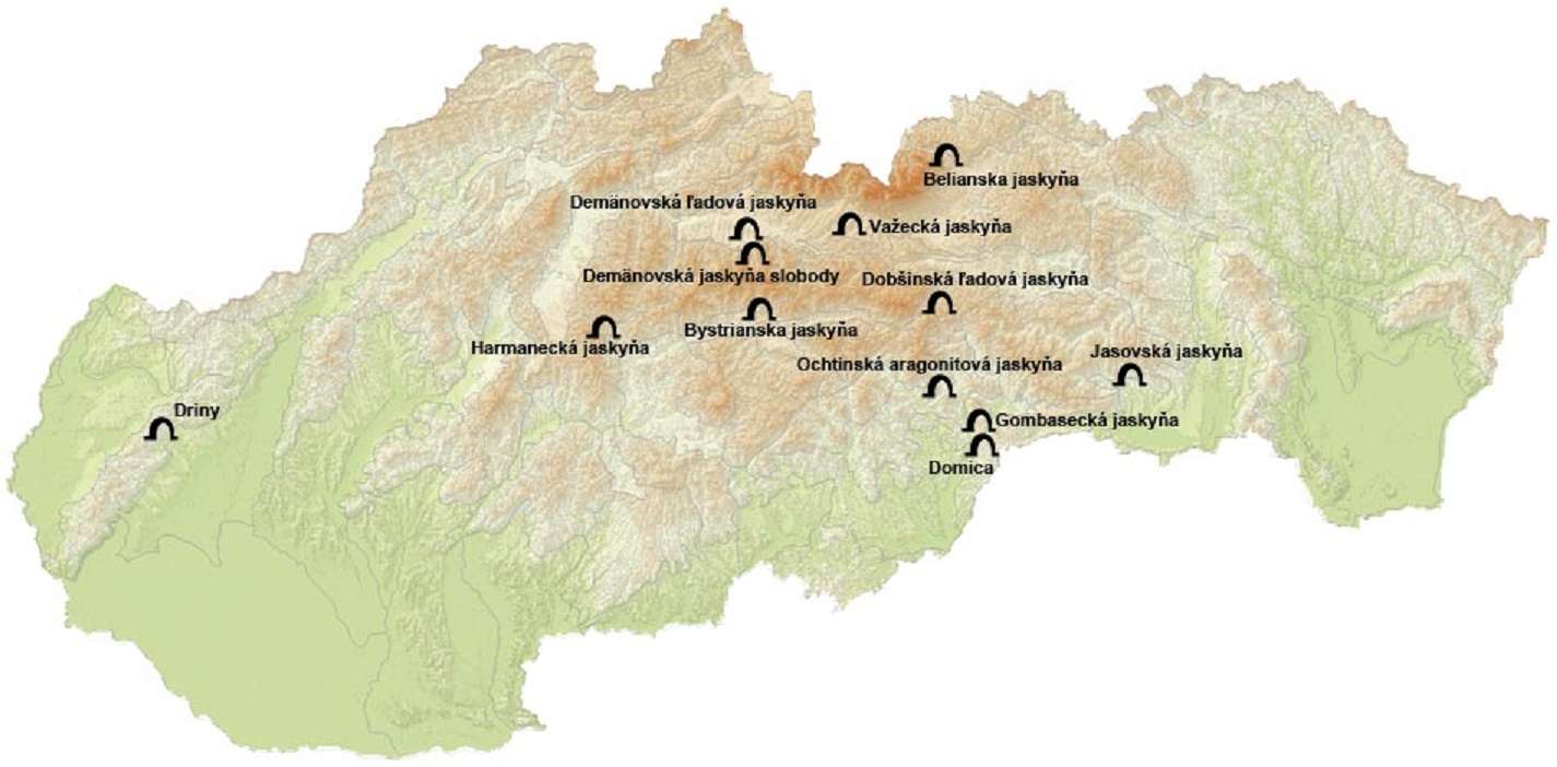 slovakiska grottor pussel på nätet