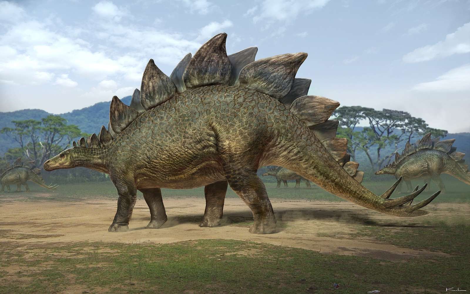 Стегозавр kirakós online