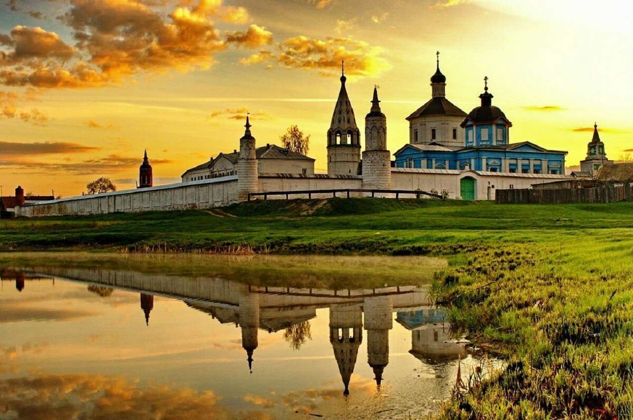 православний храм онлайн пазл