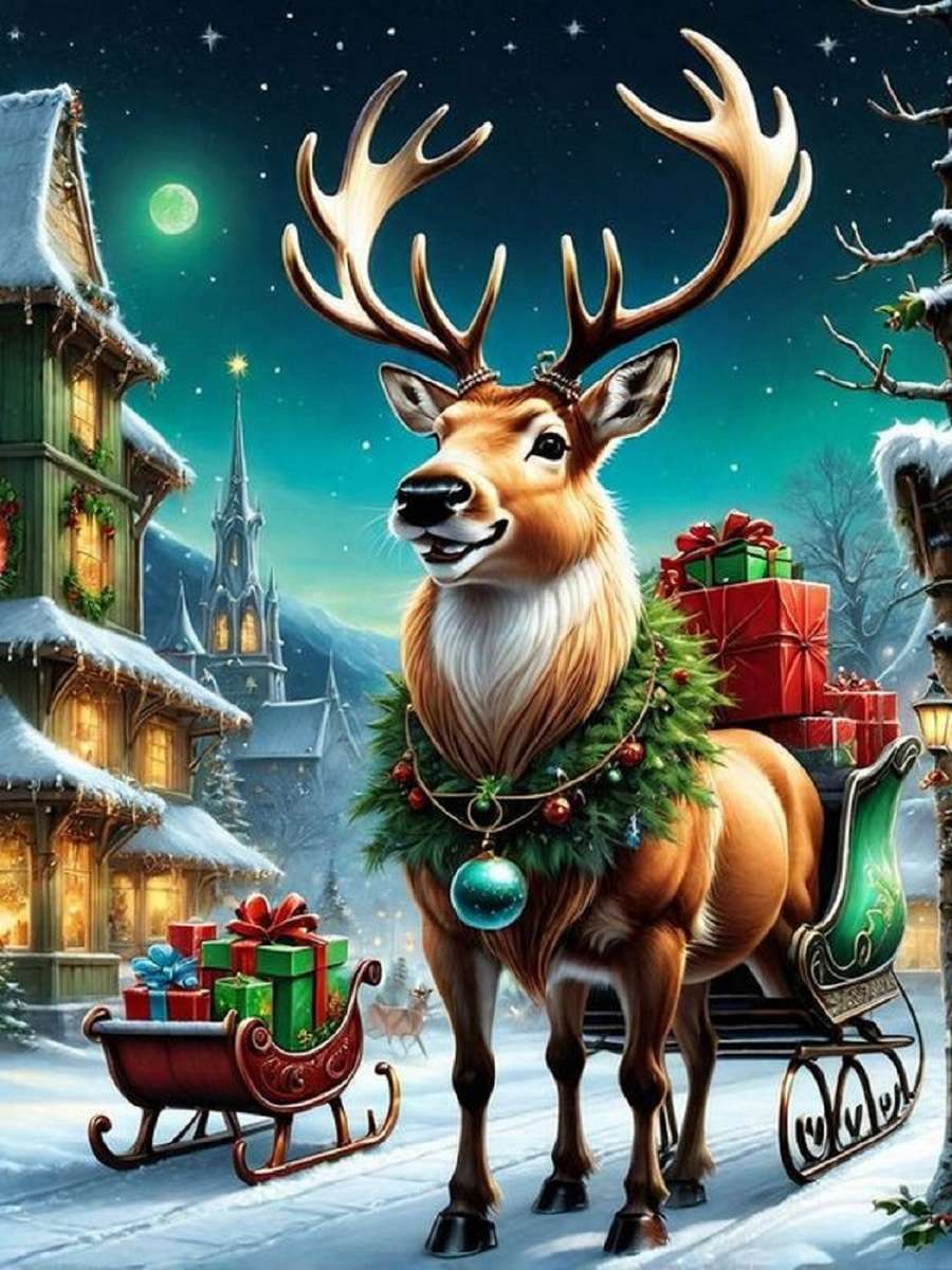 Rudolph, a vezető online puzzle