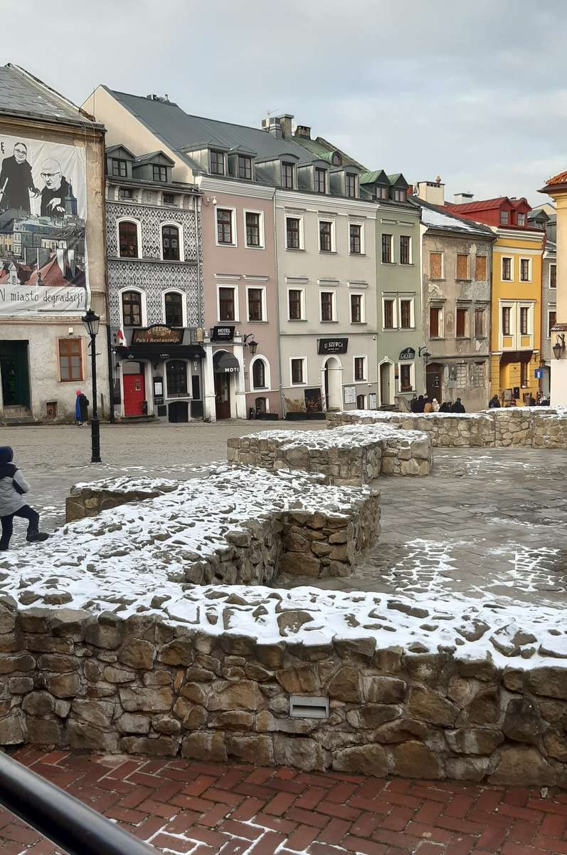 oude stad van Lublin online puzzel