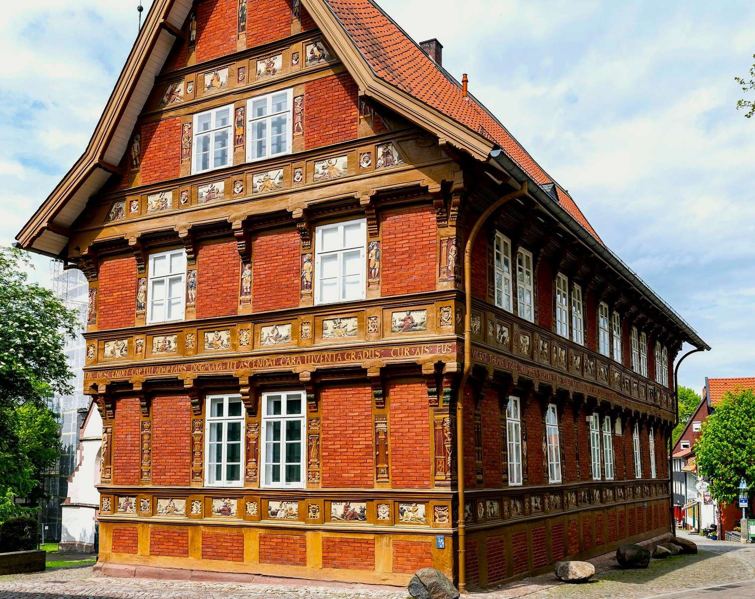 Латинско училище в Алфелд (Германия, Долна Саксония) онлайн пъзел