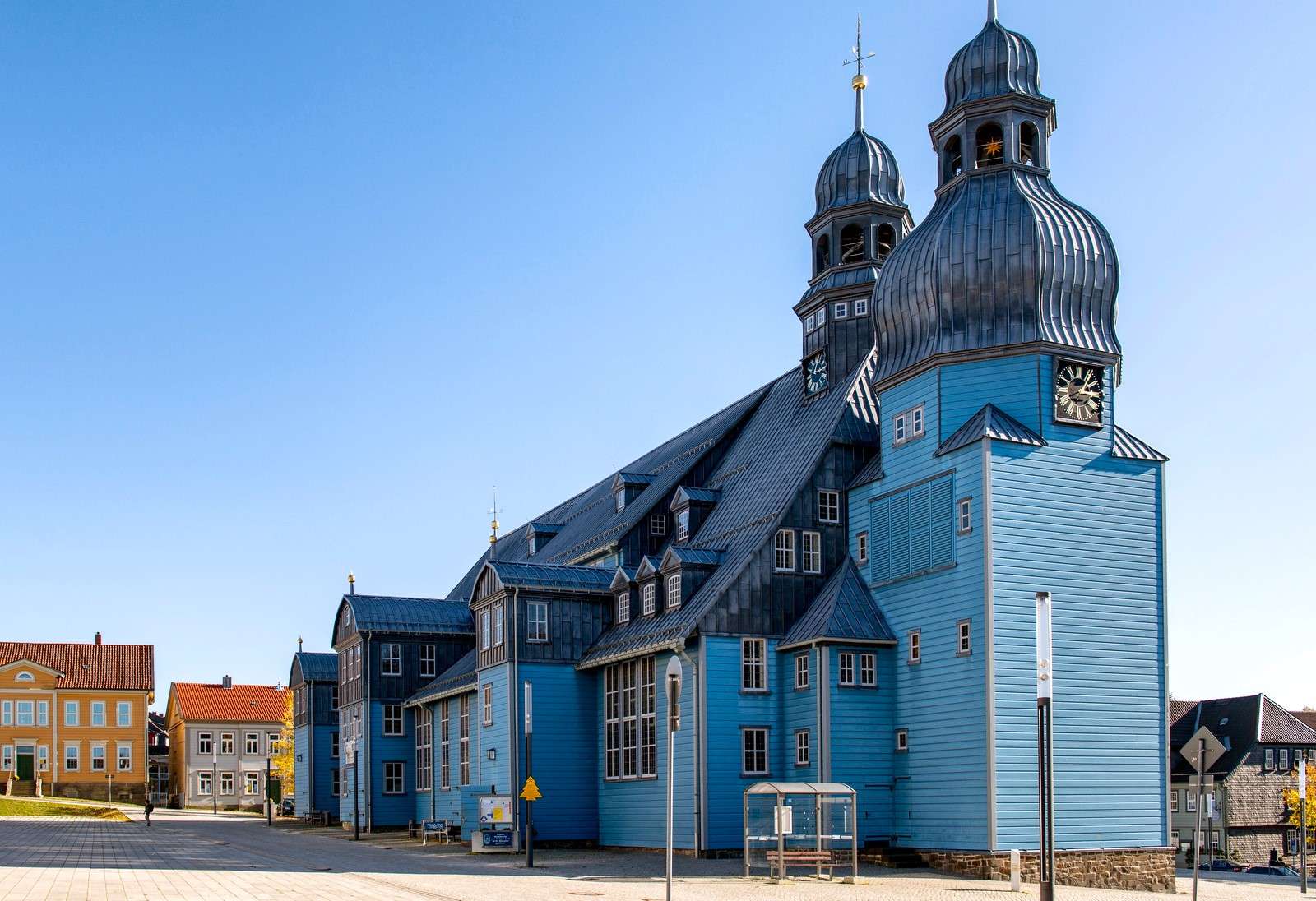 Největší dřevěný kostel v Evropě online puzzle