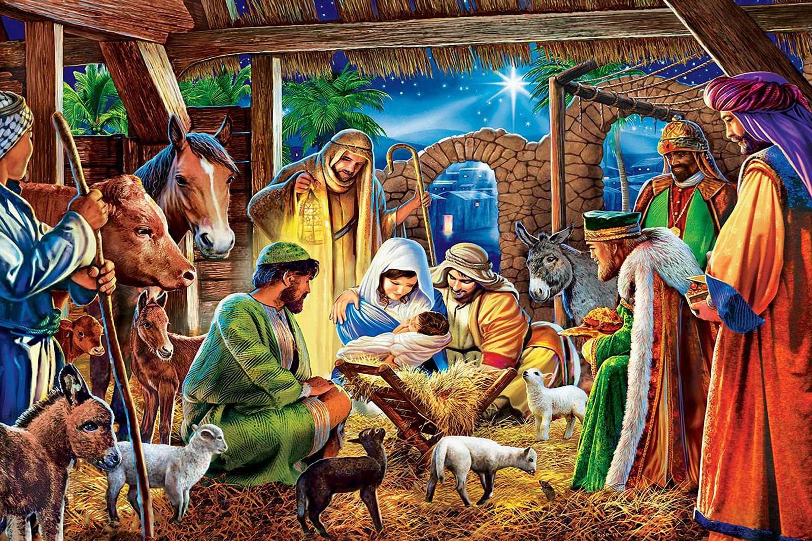 Рождество Христово онлайн пъзел