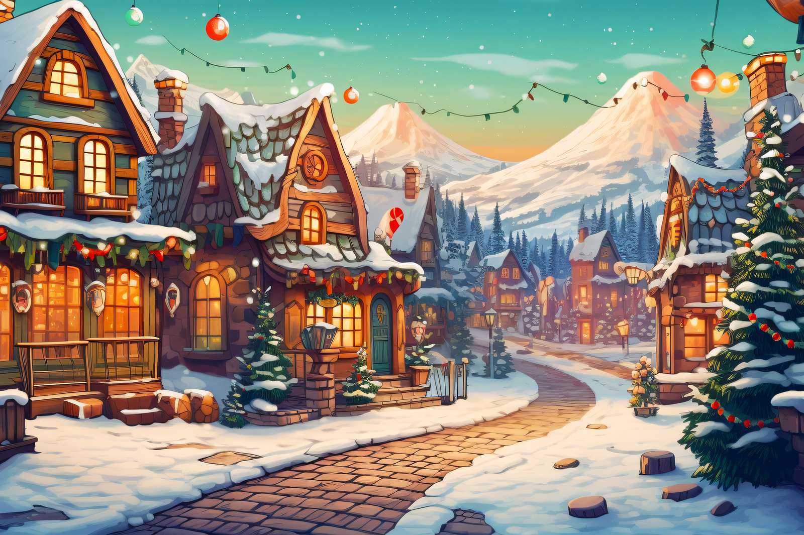 Christmas is coming - online puzzle