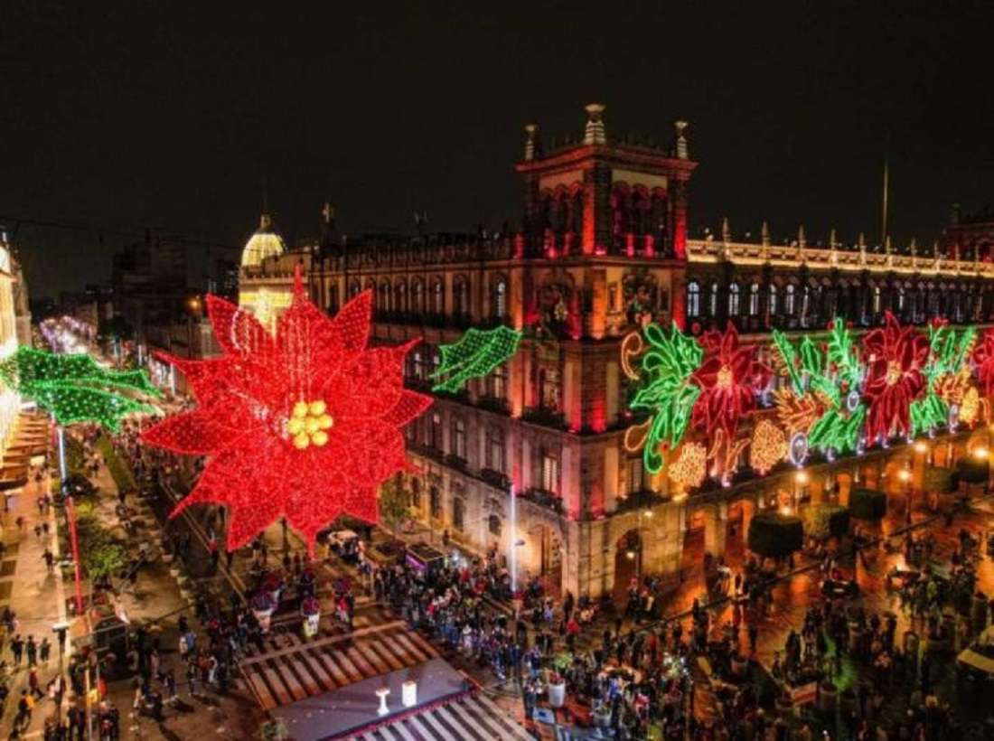 Kerstmis in Mexico-Stad legpuzzel online