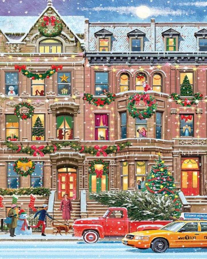 christmas in the city jigsaw puzzle online