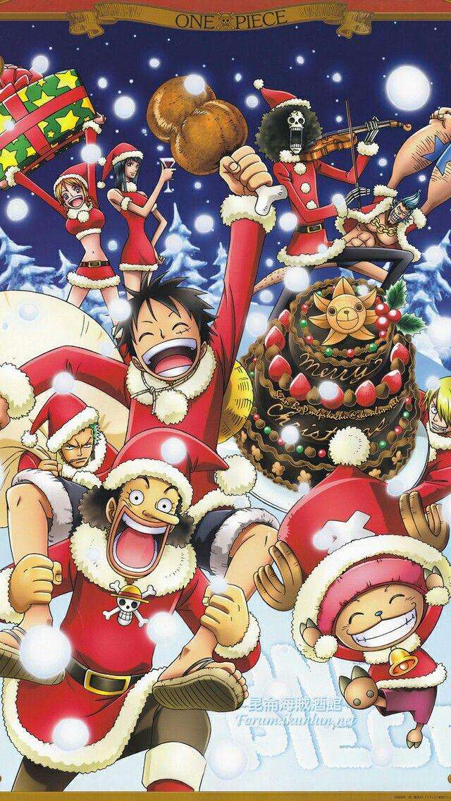 Noël One Piece Gold Era puzzle en ligne