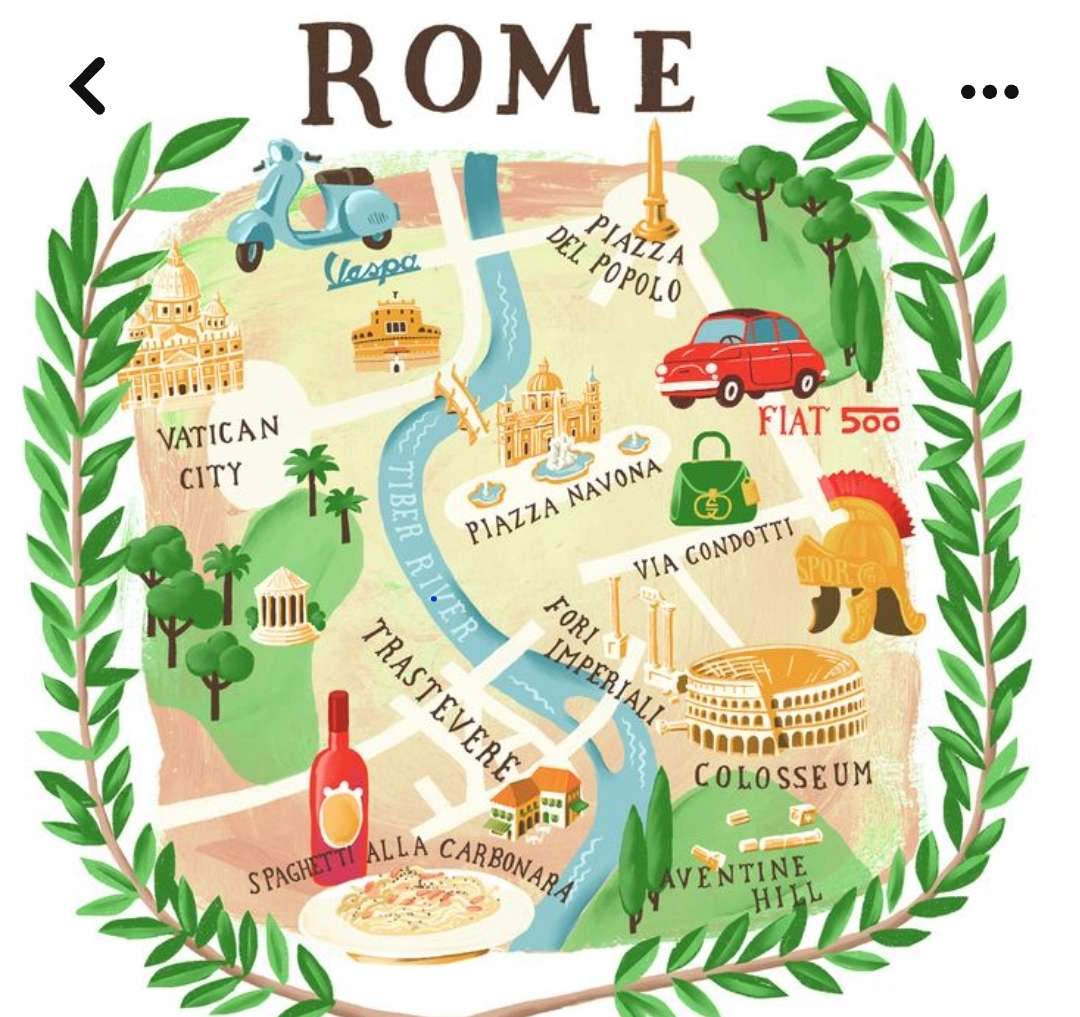 Пътуване Рим онлайн пъзел