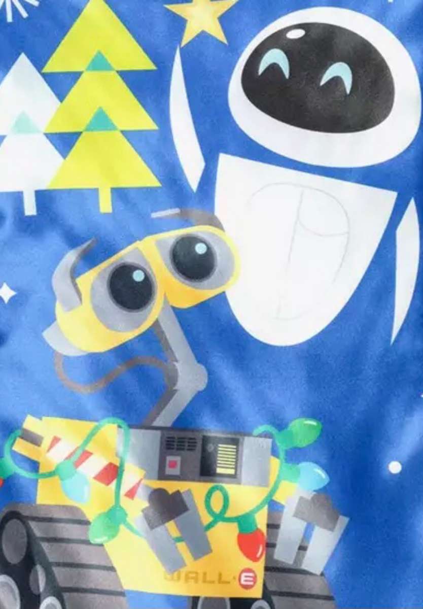 En WALL-E Joll-E jul❤️❤️❤️❤️ pussel på nätet