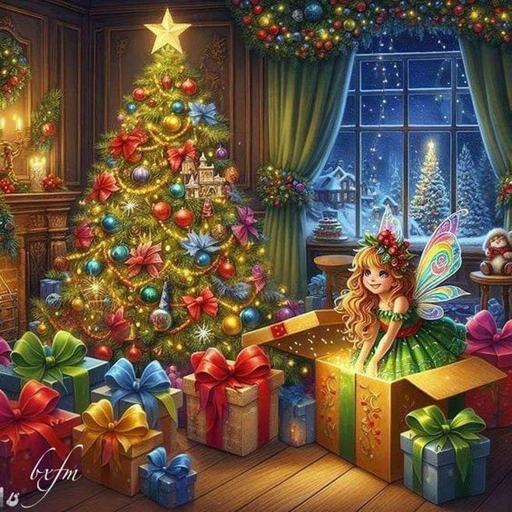 Сказочное Рождество пазл онлайн