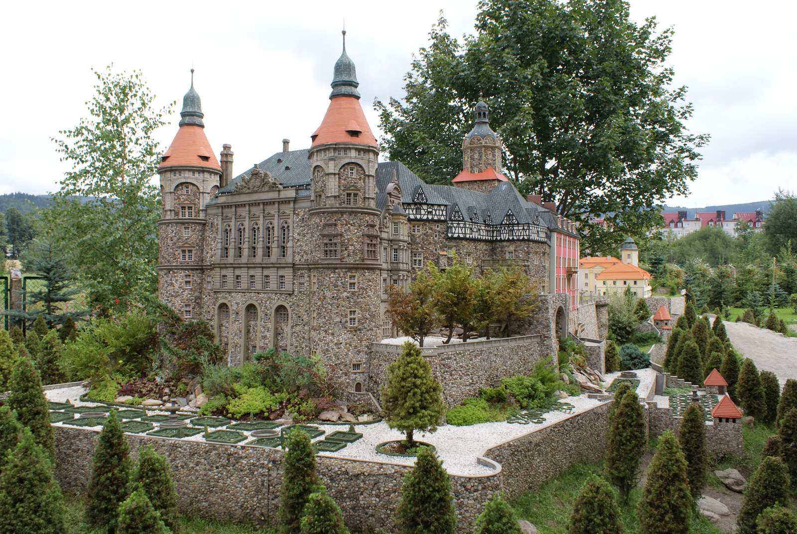 Książ Schloss Online-Puzzle
