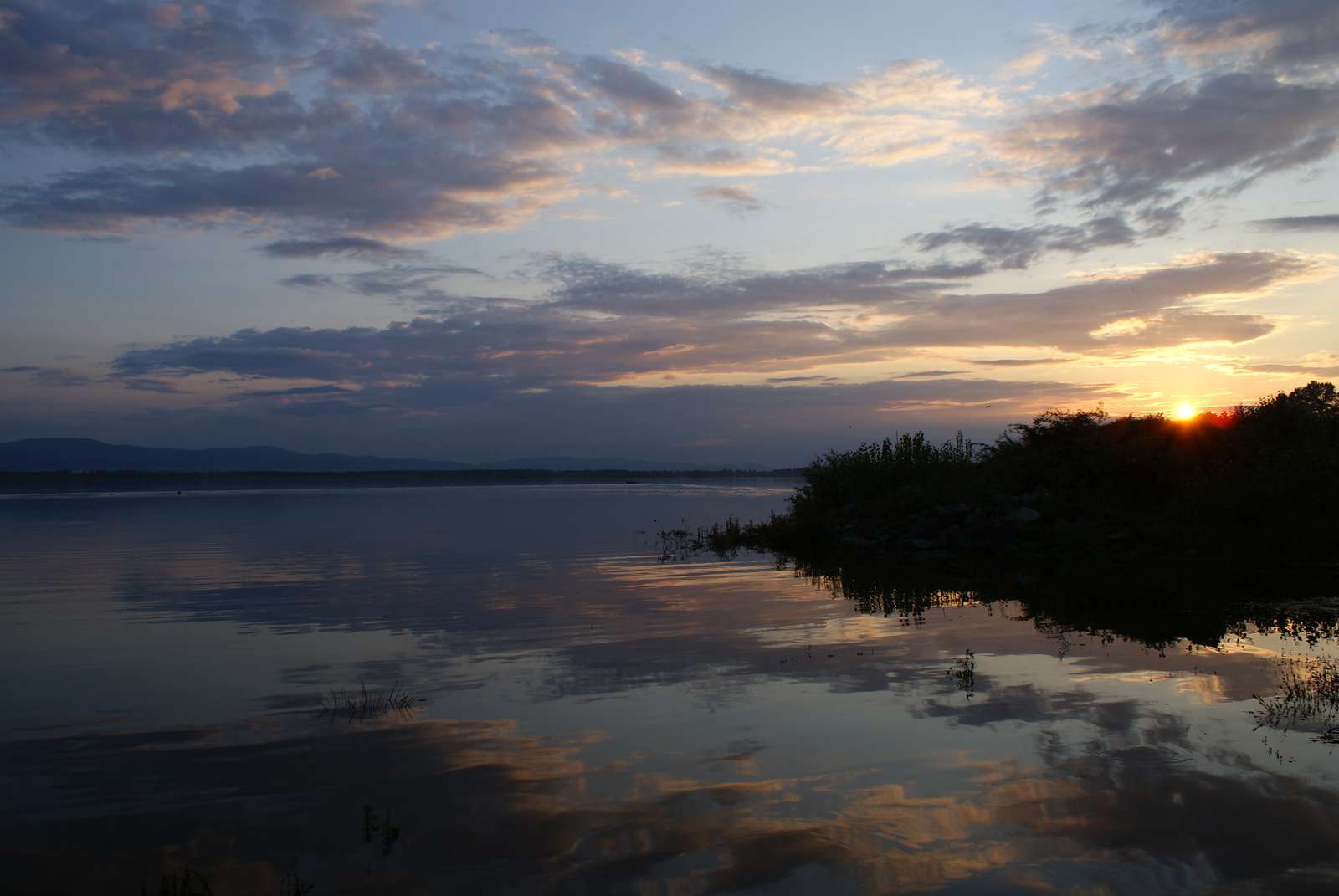 Sjön Otmuchowskie pussel på nätet