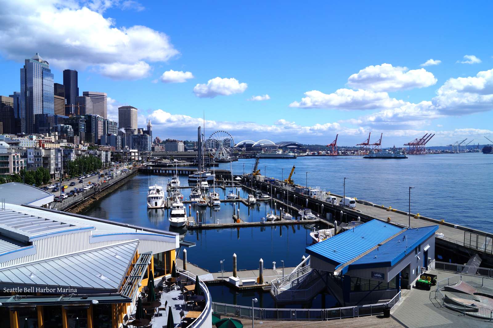 Přístav Seattle Bel Harbour Marina online puzzle