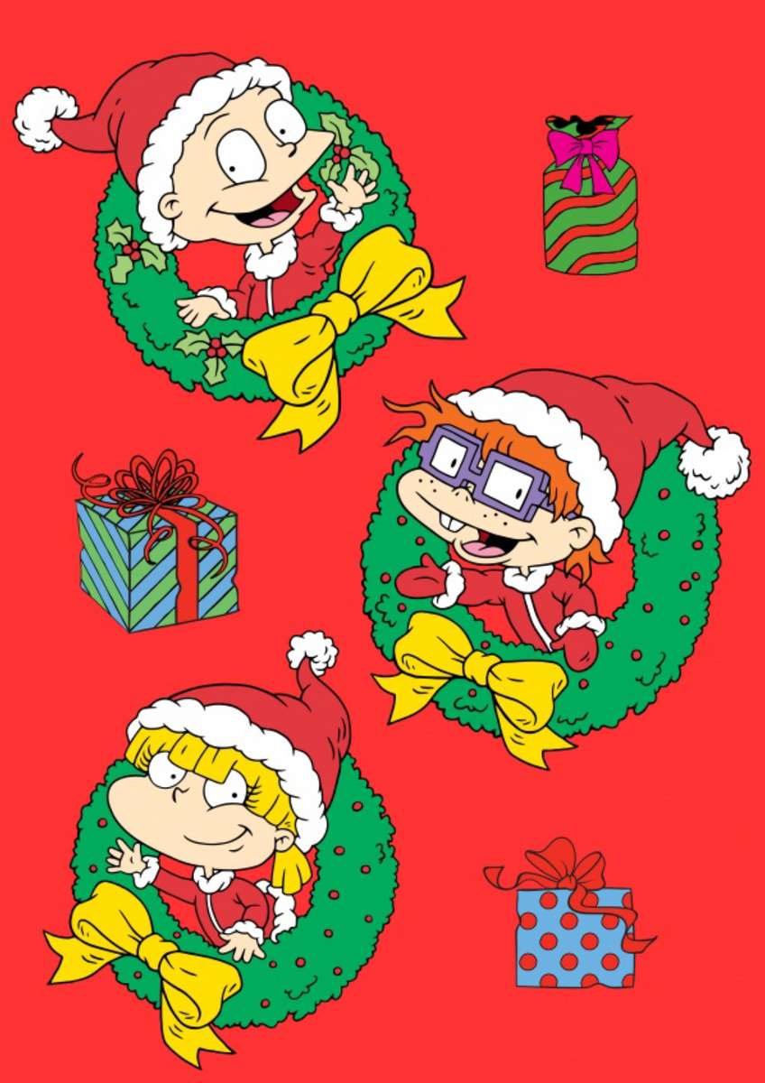 Rugrats Crăciun❤️❤️❤️❤️❤️❤️❤️❤️ jigsaw puzzle online