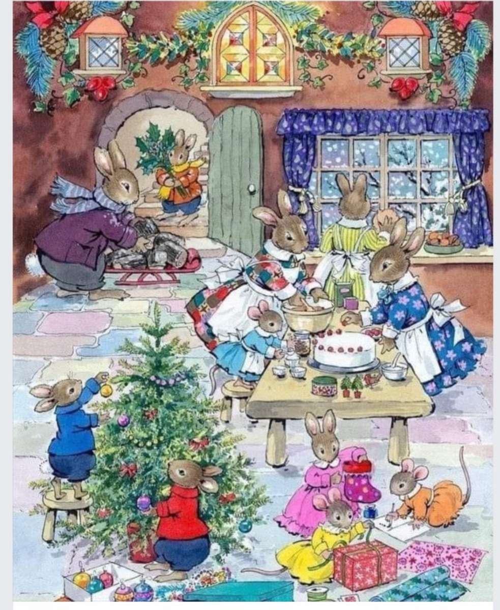 Festa del giorno di Natale puzzle online
