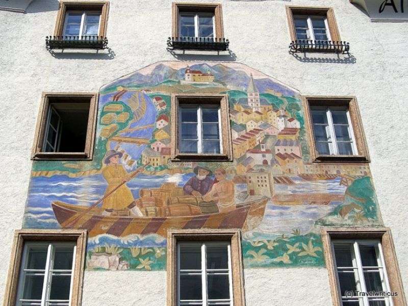 Hallein na Terra de Salzburgo puzzle online