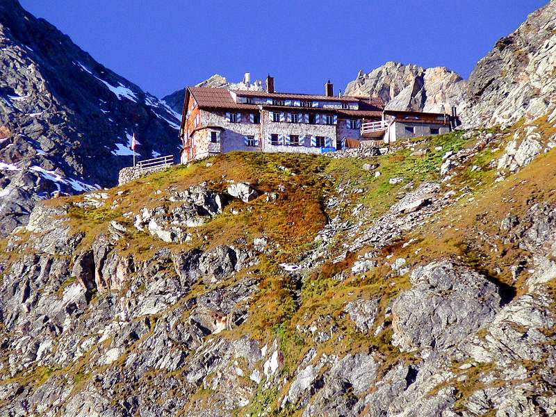 Berghut in Oostenrijk legpuzzel online