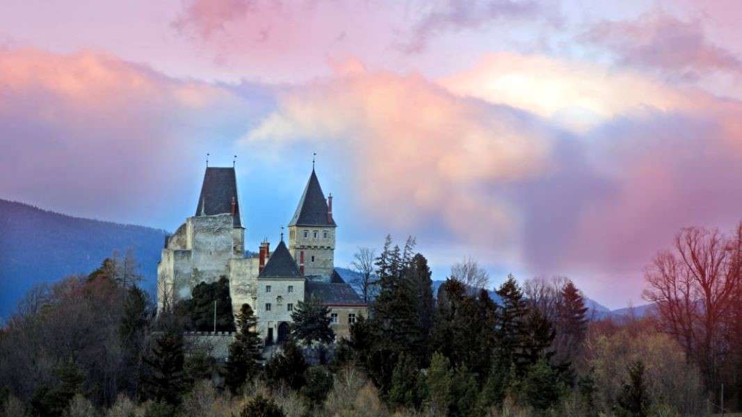 Κάστρο Gloggnitz Κάτω Αυστρία online παζλ