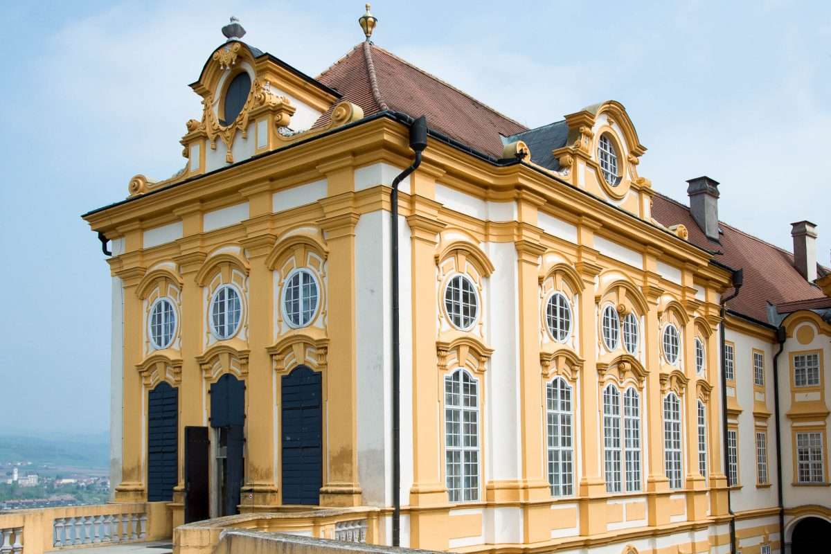 Мелькское аббатство Нижняя Австрия онлайн-пазл