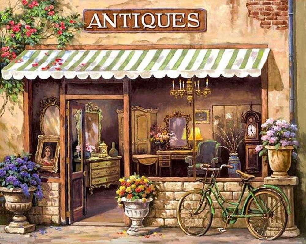 Magasin d'antiquités puzzle en ligne