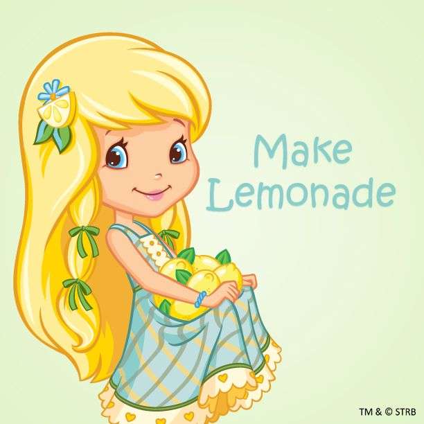 Jahodový koláč: Lemon Meringue „Udělejte limonádu online puzzle