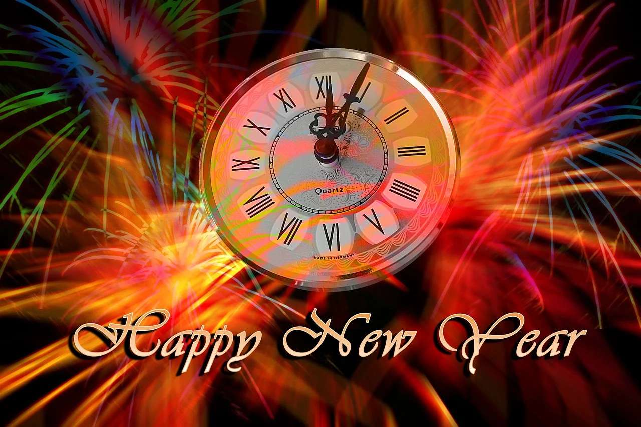 New Year's puzzles jigsaw puzzle online