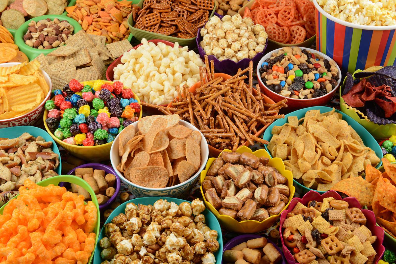 Tons of Snacks jigsaw puzzle online