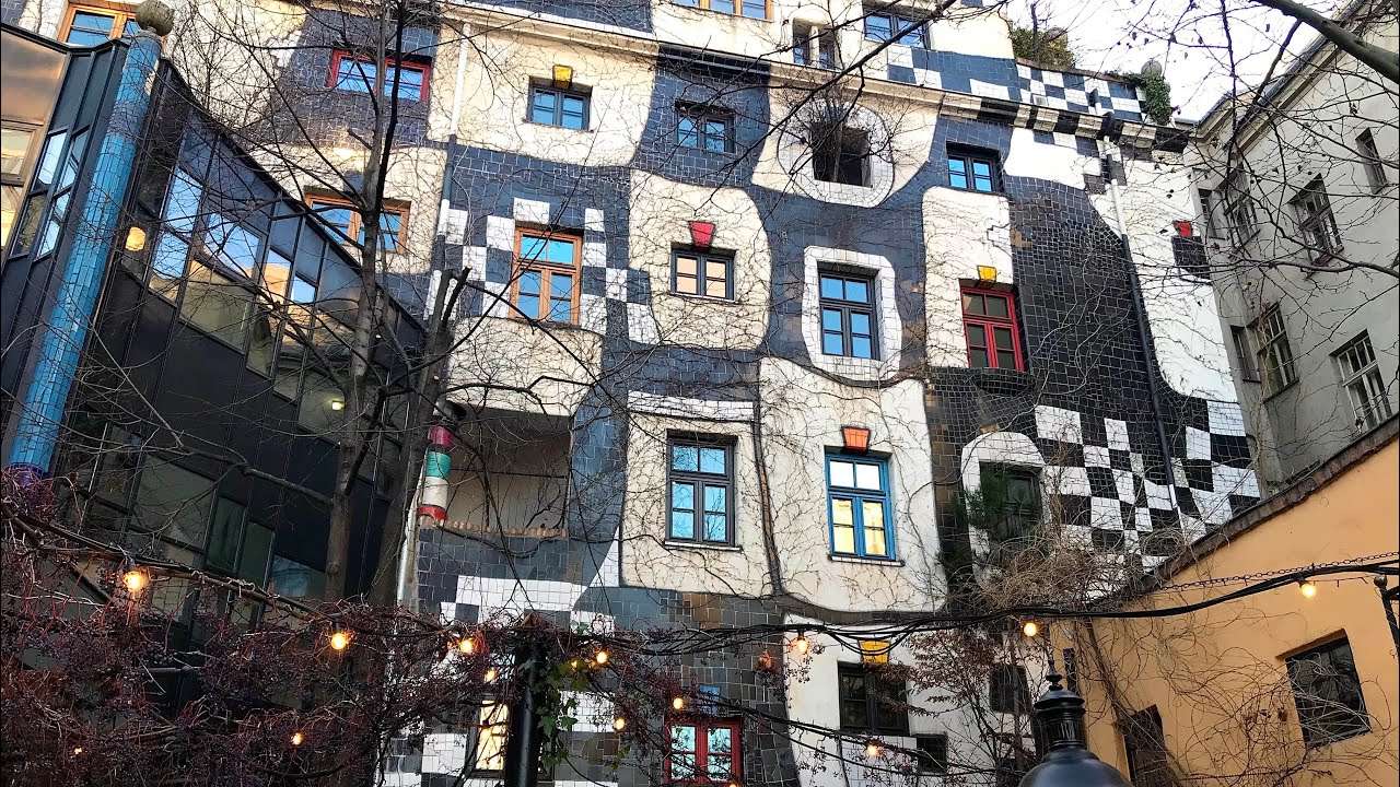 Βιέννη Hundertwasser House Κάτω Αυστρία online παζλ