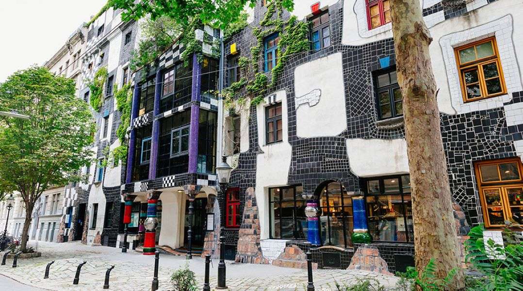 Vienna Casa Hundertwasser Bassa Austria puzzle online