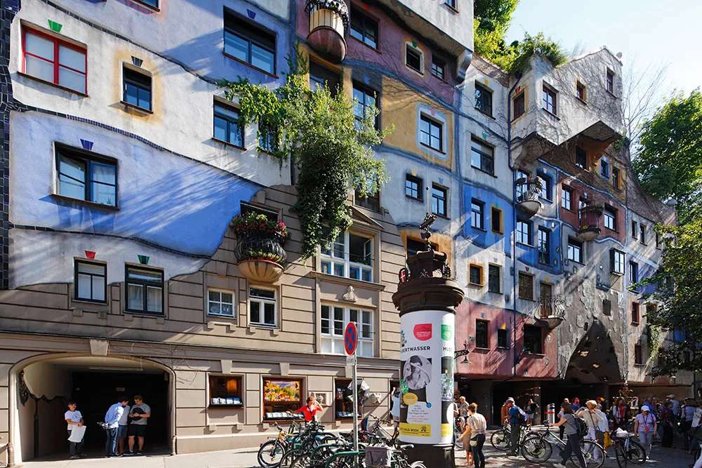 Vienna Casa Hundertwasser Bassa Austria puzzle online