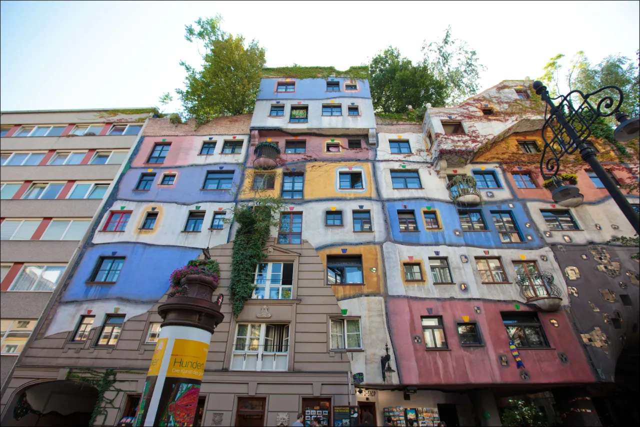 Viena Casa Hundertwasser Baja Austria rompecabezas en línea