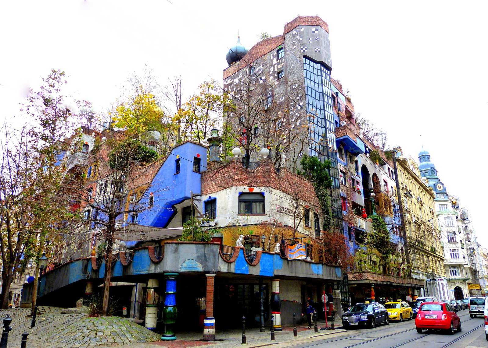 Bécs Hundertwasser Ház Alsó-Ausztria kirakós online