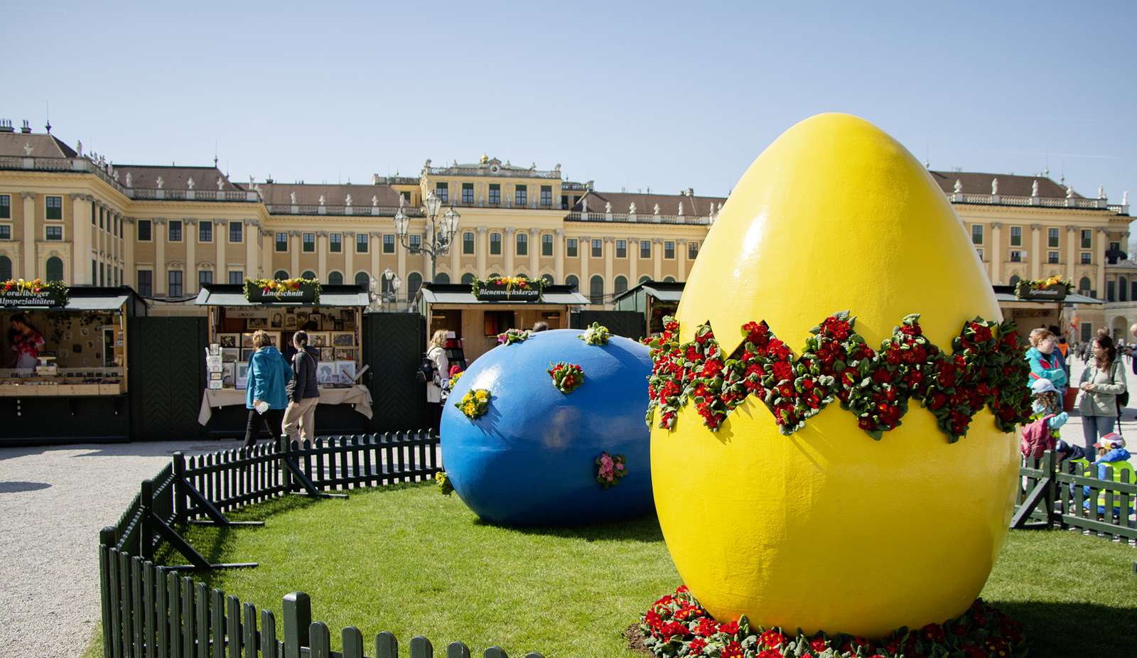 Wien påskmarknad Niederösterreich Pussel online