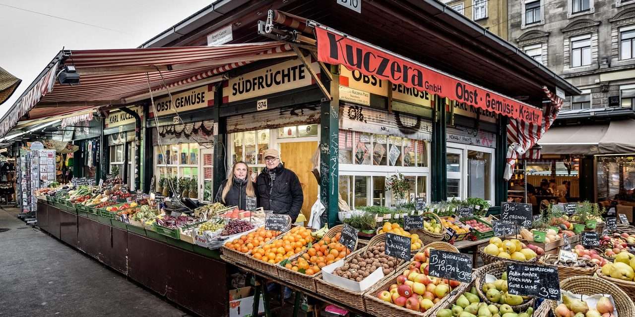 Wenen Naschmarkt Neder-Oostenrijk online puzzel