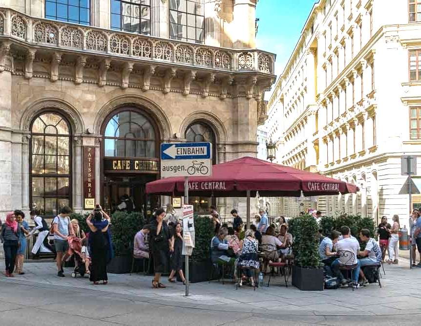 Bécsi kávéház Alsó-Ausztria kirakós online