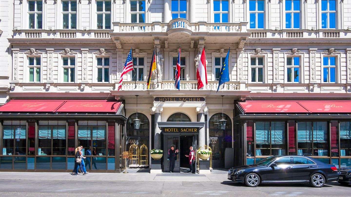 Vienna Hotel Sacher Alsó-Ausztria online puzzle