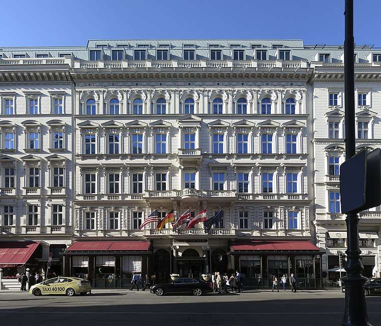 Виена хотел Sacher Долна Австрия онлайн пъзел