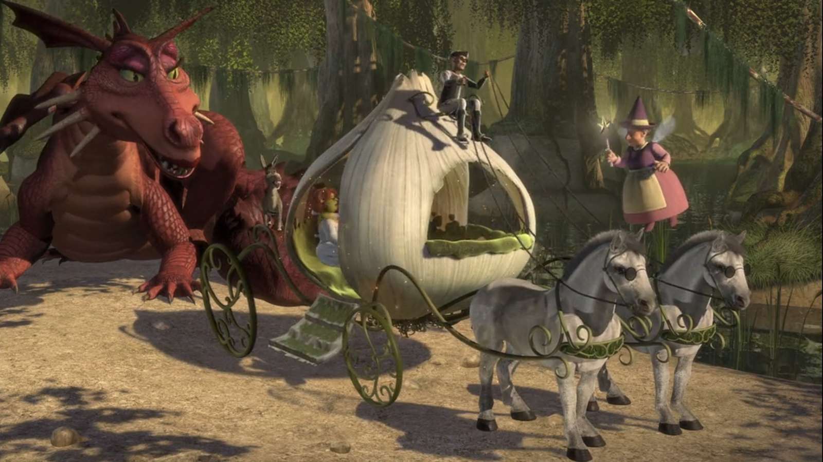 Shrek vagn pussel på nätet