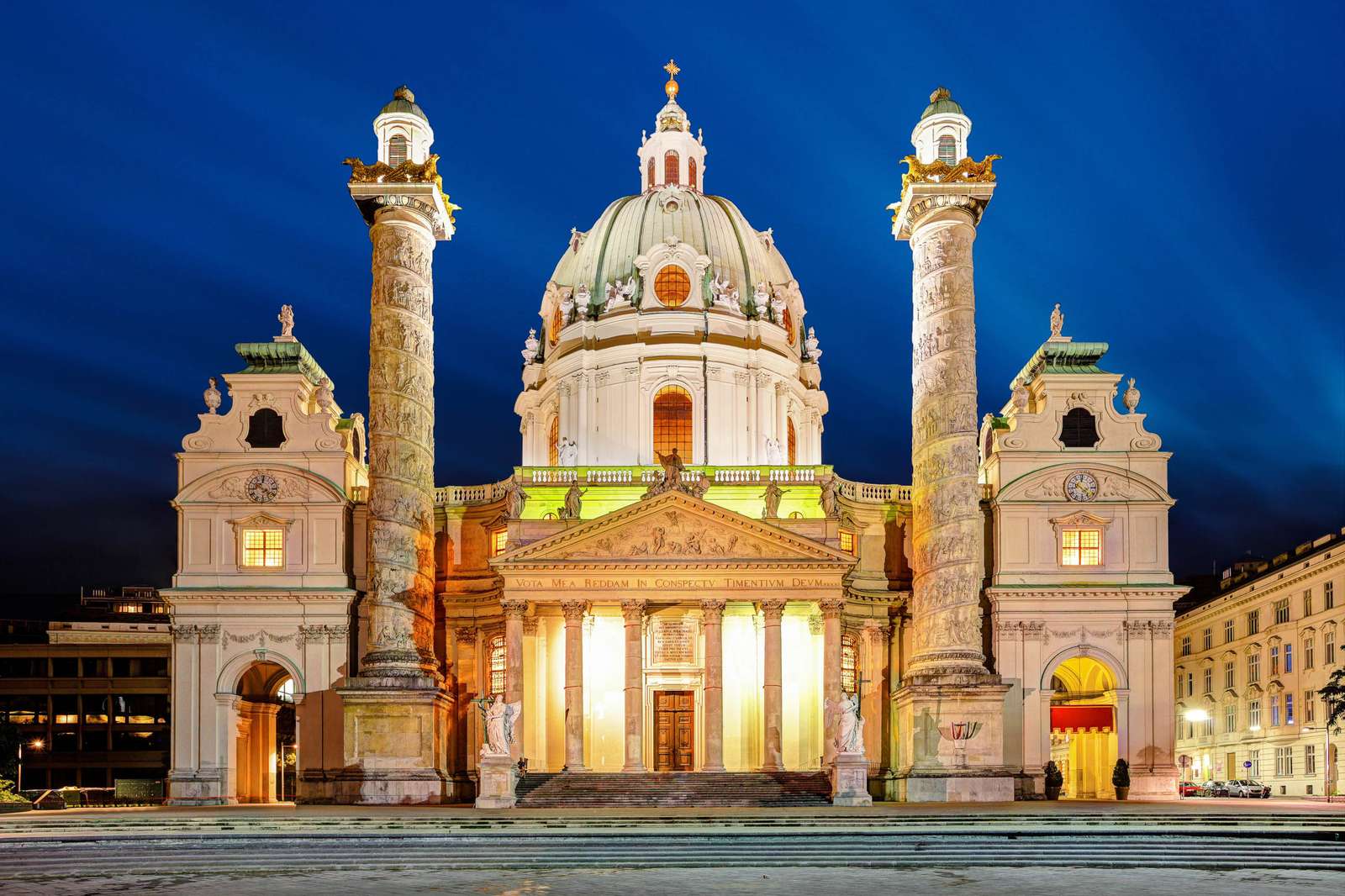 Viena Karlskirche Baixa Áustria puzzle online