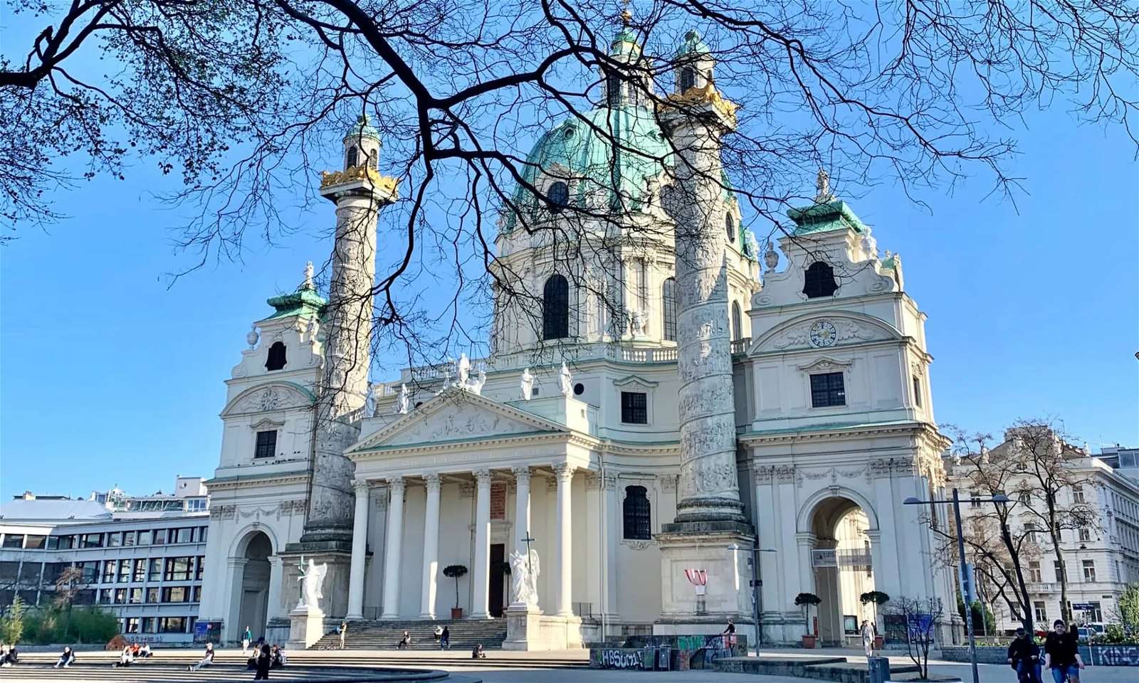 Vienna Karlskirche Bassa Austria puzzle online