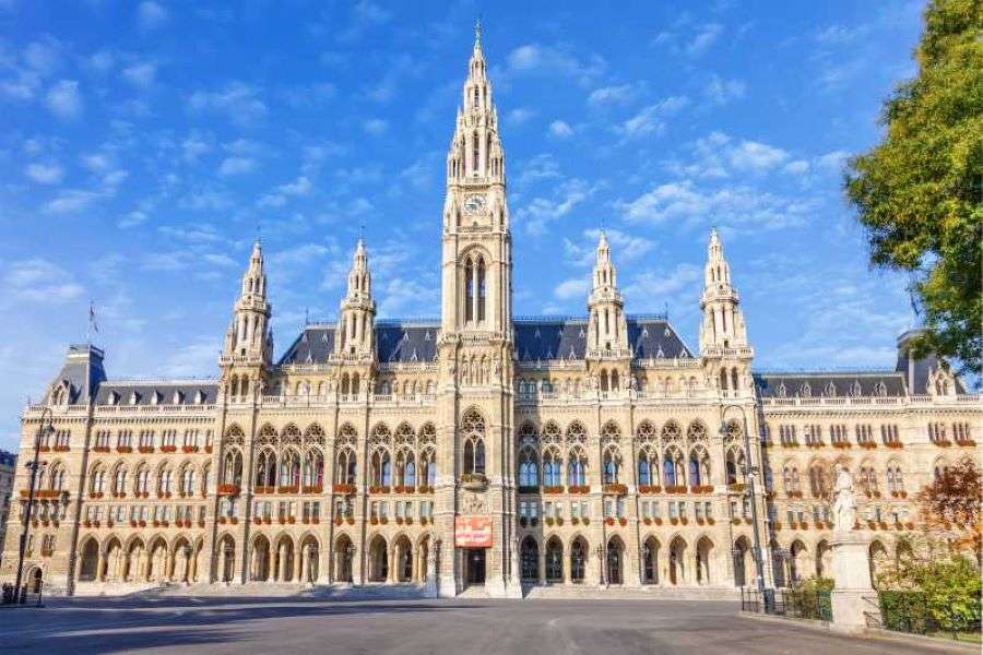 Stadhuis van Wenen Neder-Oostenrijk legpuzzel online