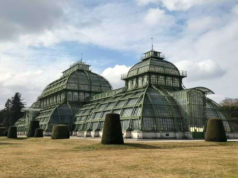 Венский дворцовый парк Пальменхаус Нижняя Австрия пазл онлайн