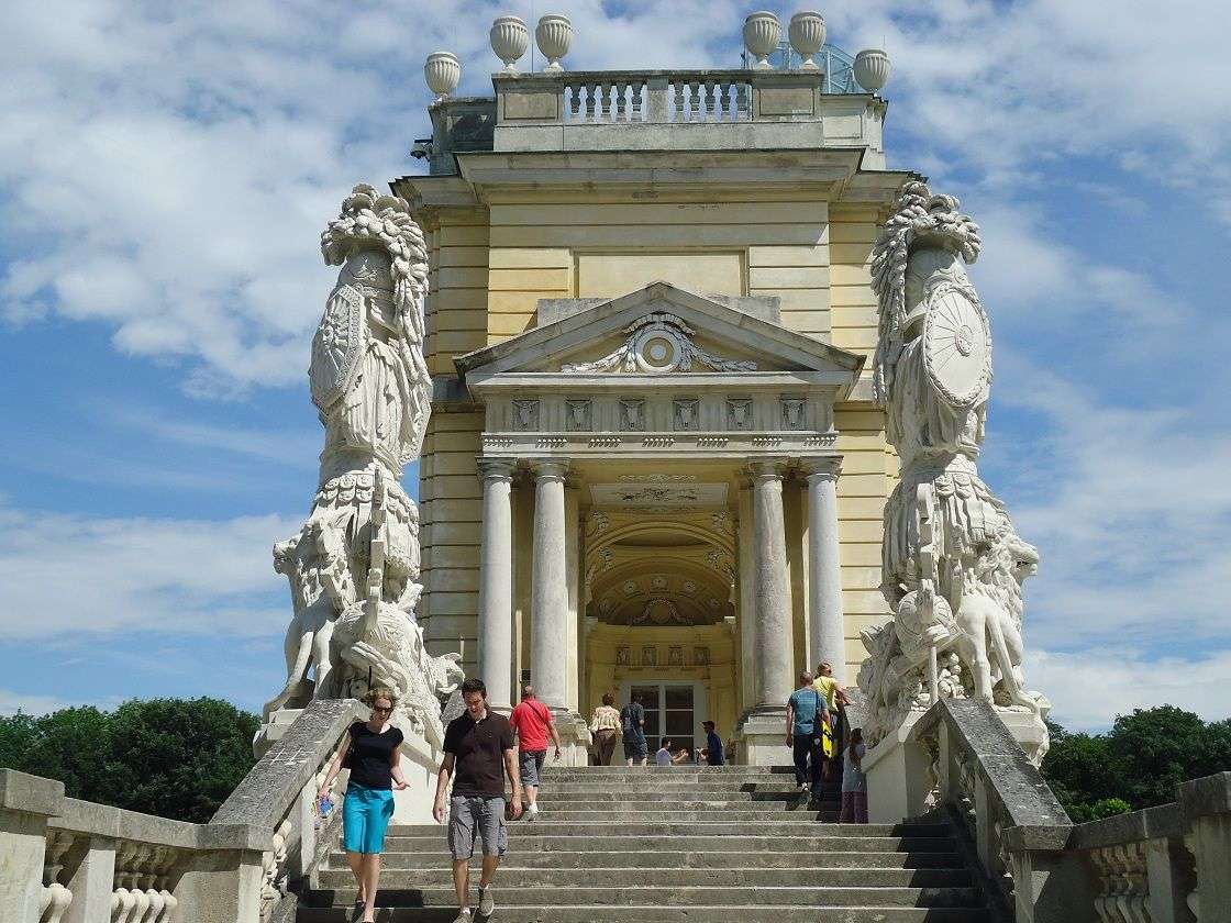 Vídeňský palácový park Gloriette Dolní Rakousko skládačky online