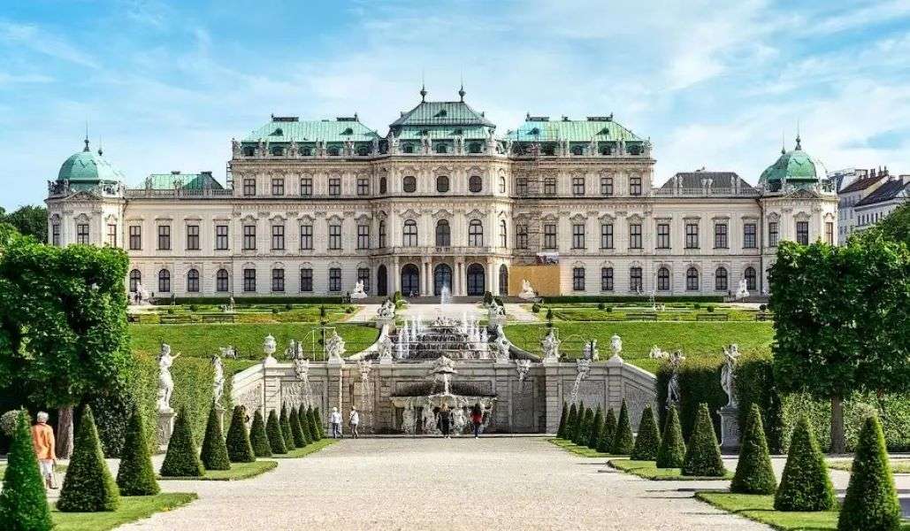 Wenen Belvedere Neder-Oostenrijk legpuzzel online