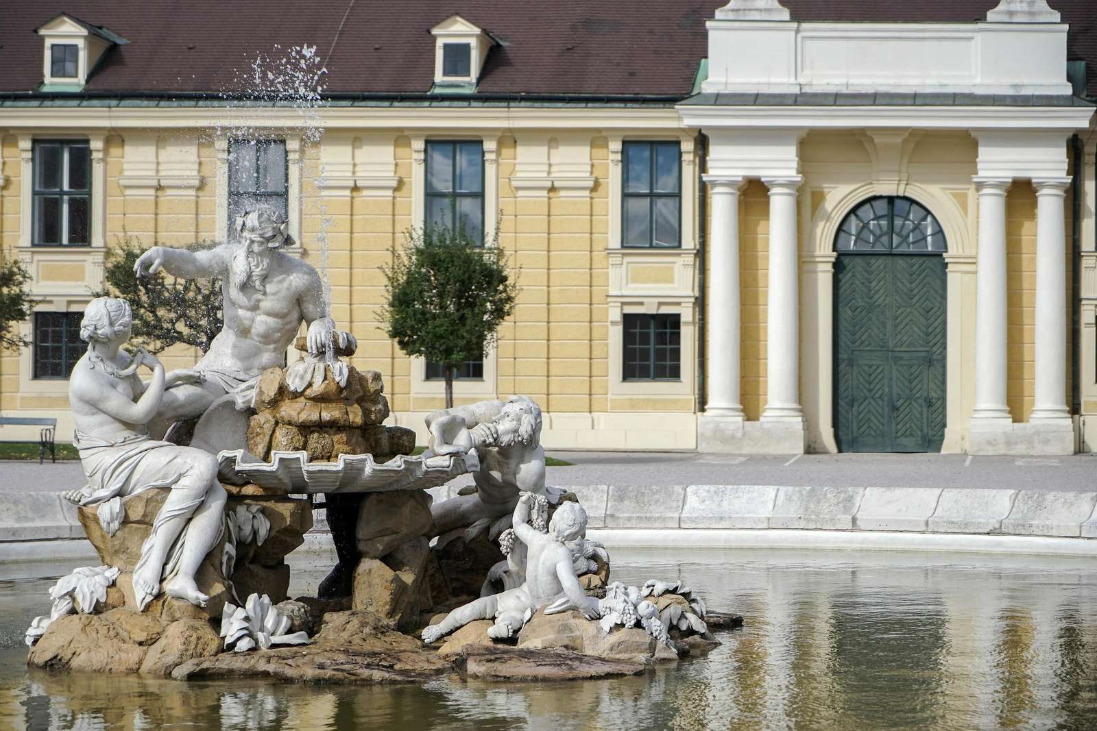 Wien Schloss Schönbrunn Niederösterreich Online-Puzzle