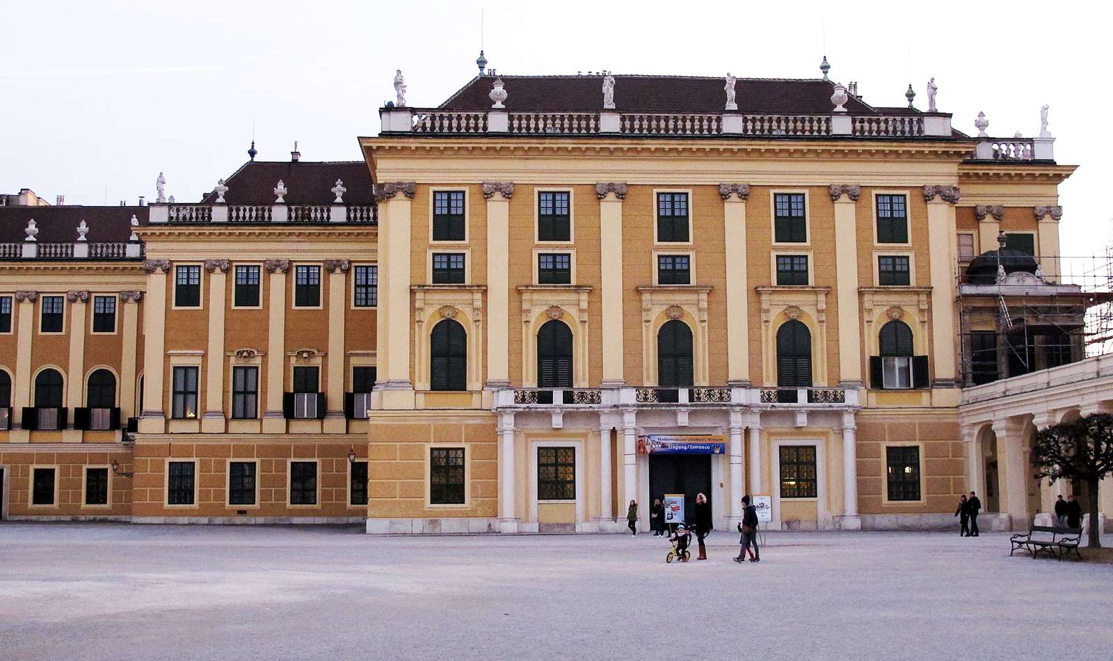 Виена Дворец Шьонбрун Долна Австрия онлайн пъзел