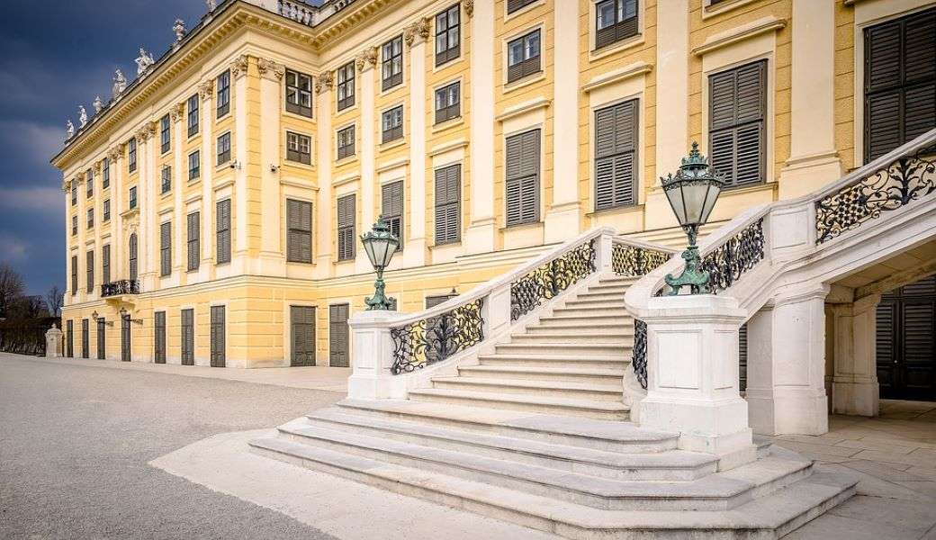 Zámek Vídeň Schönbrunn Dolní Rakousko online puzzle