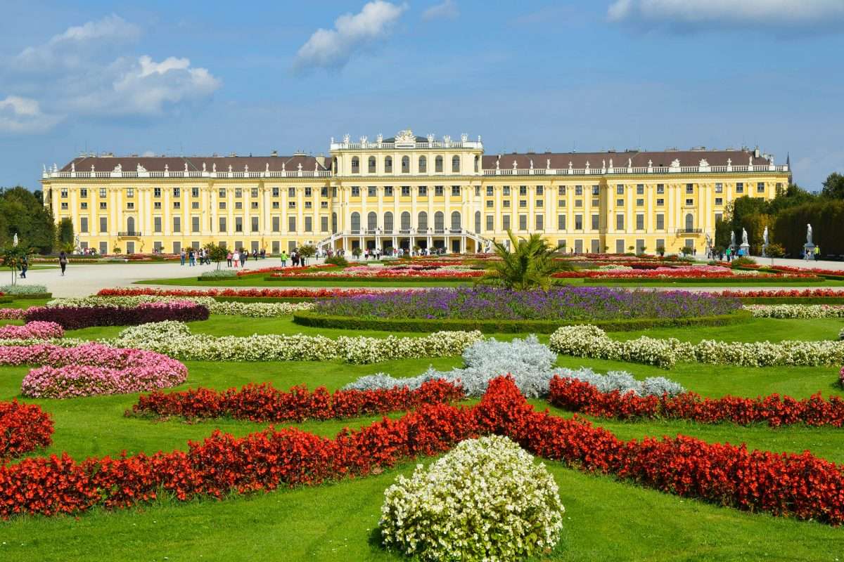 Wien Schloss Schönbrunn Niederösterreich Online-Puzzle